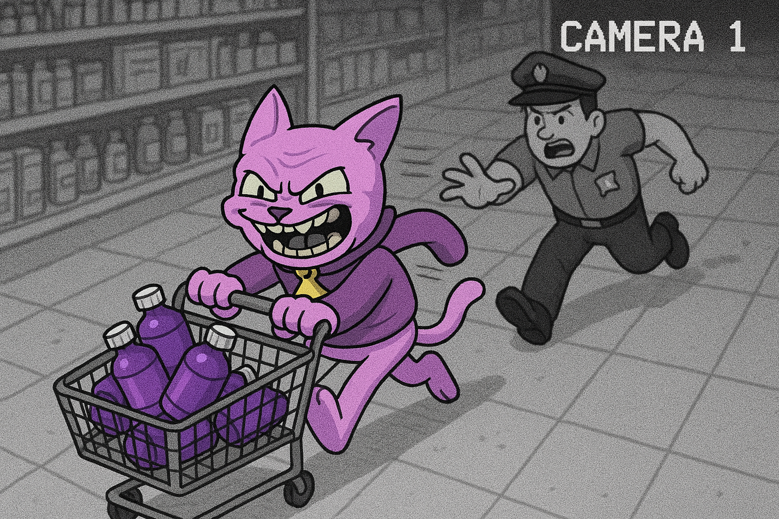 Leancat caught on camera